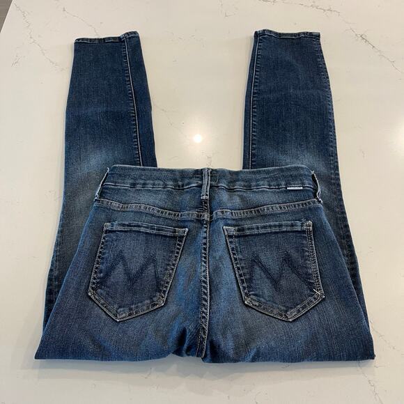 Mother Denim The Looker‎ Crop Jeans in On the Edge Size 25 - Picture 6 of 14